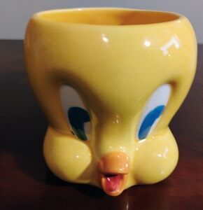 Vintage Yellow Tweety Bird Mug